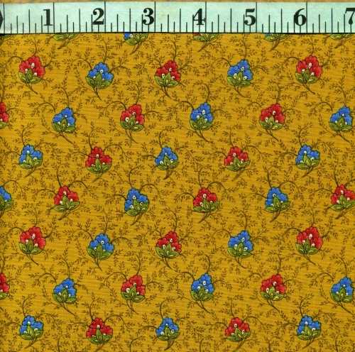 Provence Floral Blossom on Yellow Provence Floral Blossom on Yellow