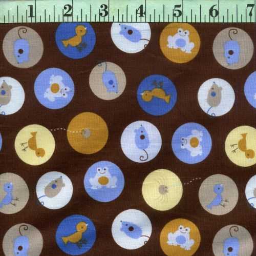 Critter Circles-Brown Critter Circles-Brown