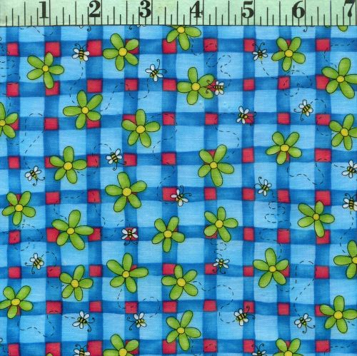 Bees and Flowers in Checkers
