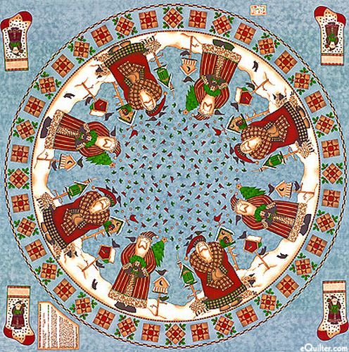 "Santa's Retweet" Tree Skirt