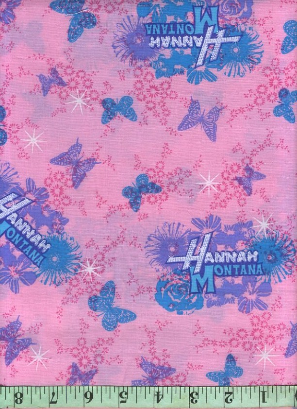 Hannah Montana Logos Butterfly