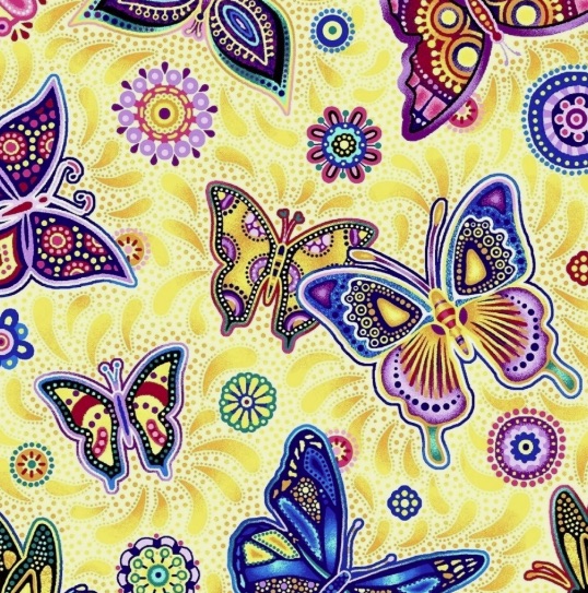 Pannotia Butterfly Yellow