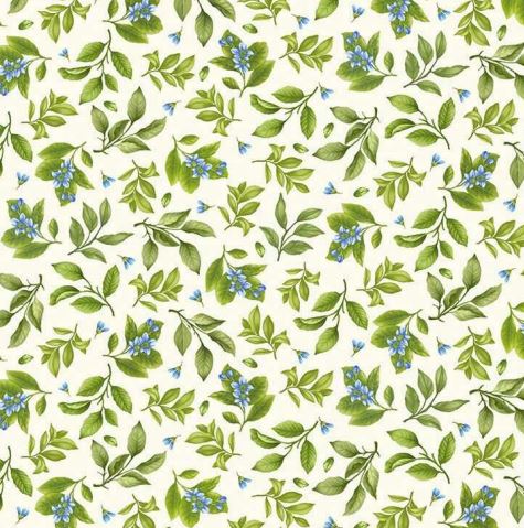 Lemon Leaves And Flowers