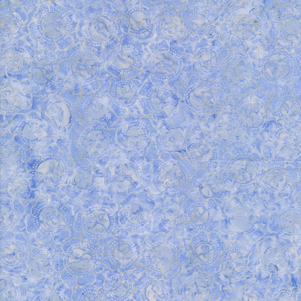 Bluebell Tonga Batiks Arctic Cabbage